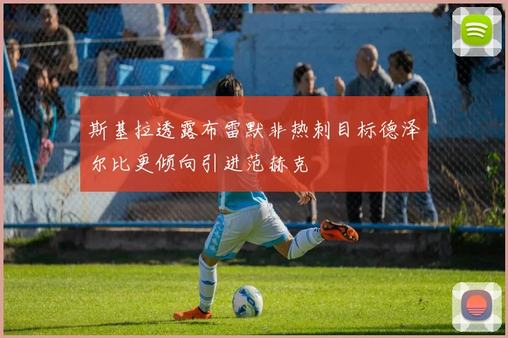 斯基拉透露布雷默非热刺目标德泽尔比更倾向引进范赫克